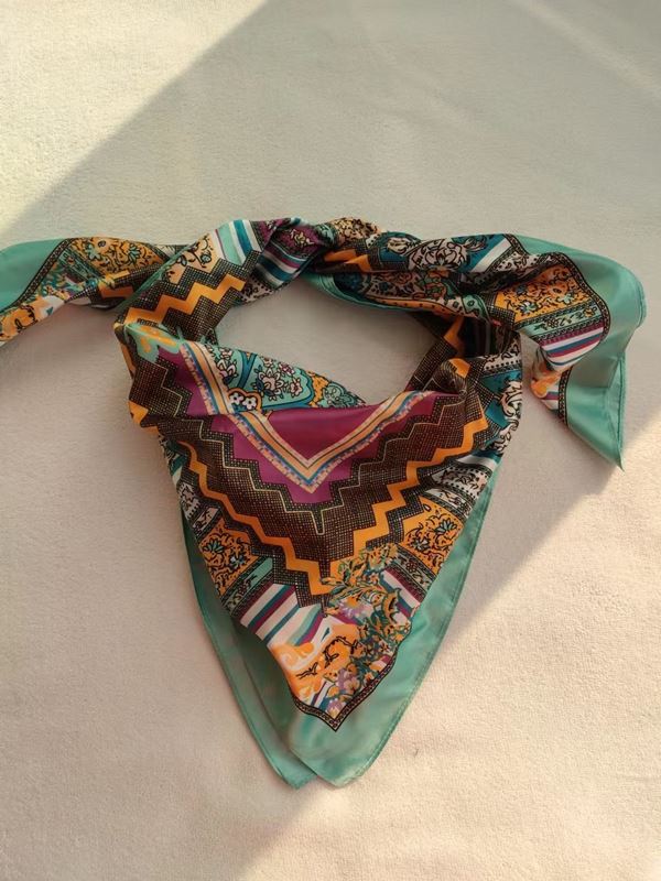 New 100%silk Print Scarf